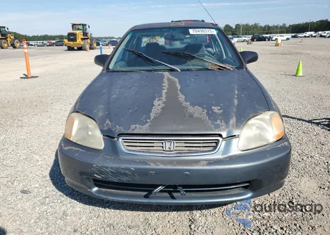 1997 Honda Civic Dx из США, поврежденный, VIN 2HGEJ6629VH517347